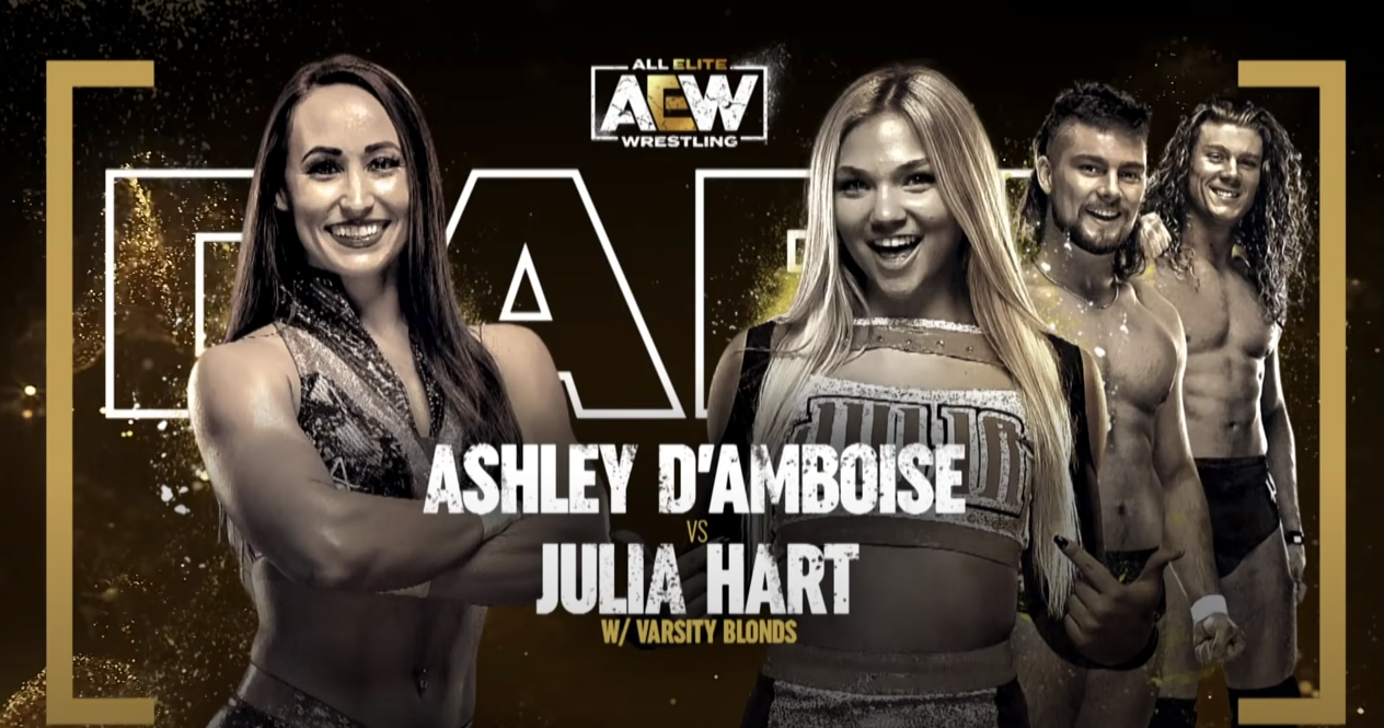 Load video: Julia Hart vs Ashley D&#39;Amboise