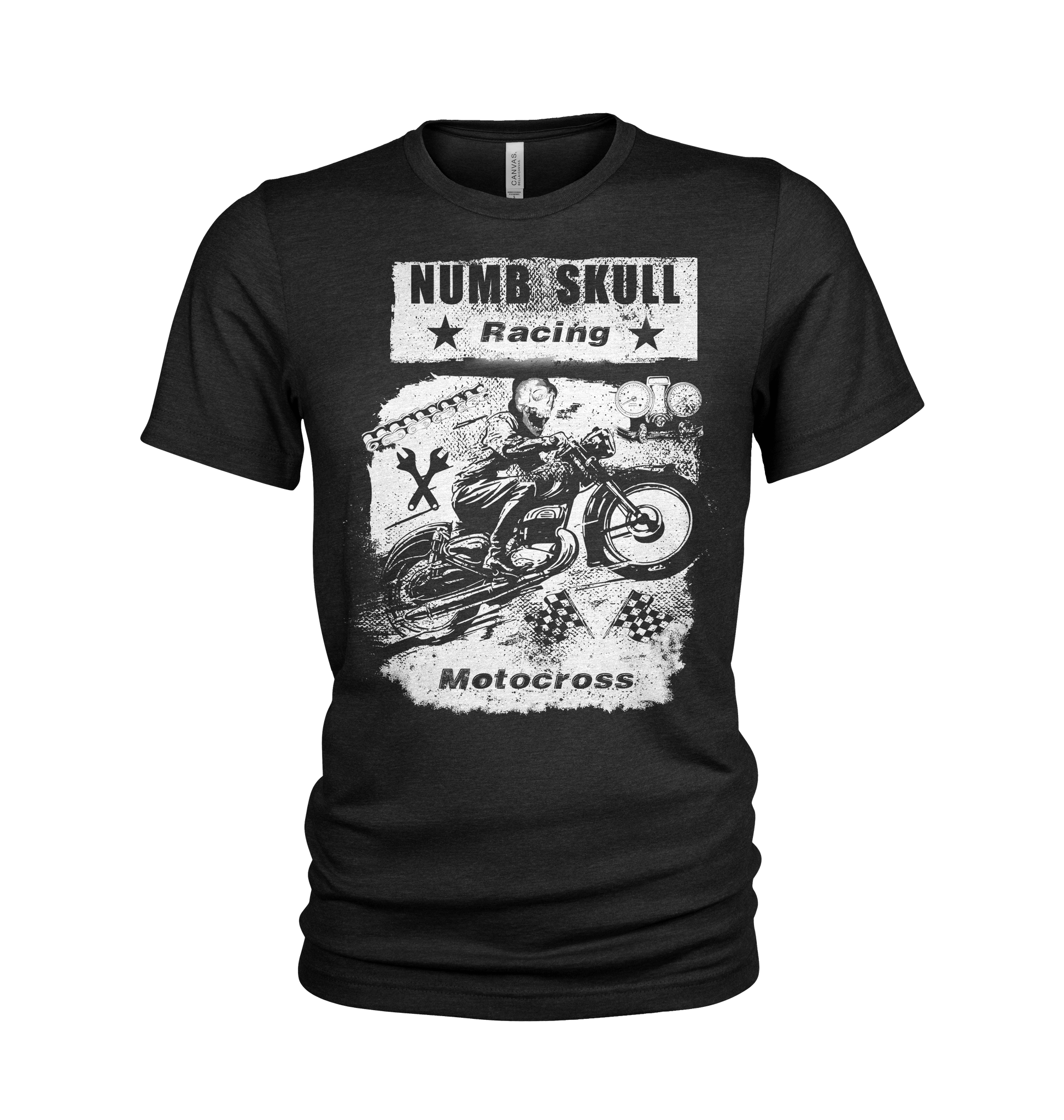 motocross t-shirt from numb skull designs